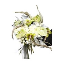 Deluxe Bouquet & Elegant White Anastasia