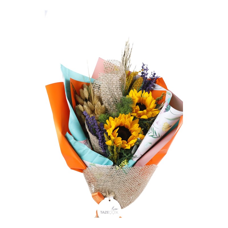 Spontaneous Sunflower Bouquet