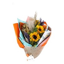 Spontaneous Sunflower Bouquet