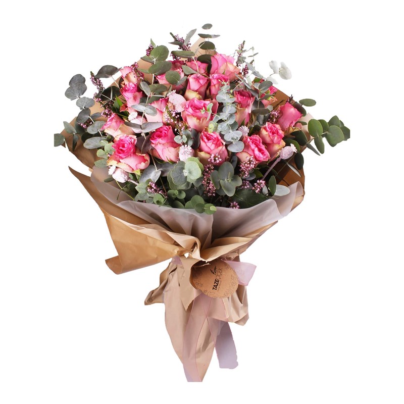 Pink Design - Pembe Gül Buketi