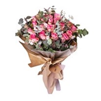 Pink Design - Pembe Gül Buketi