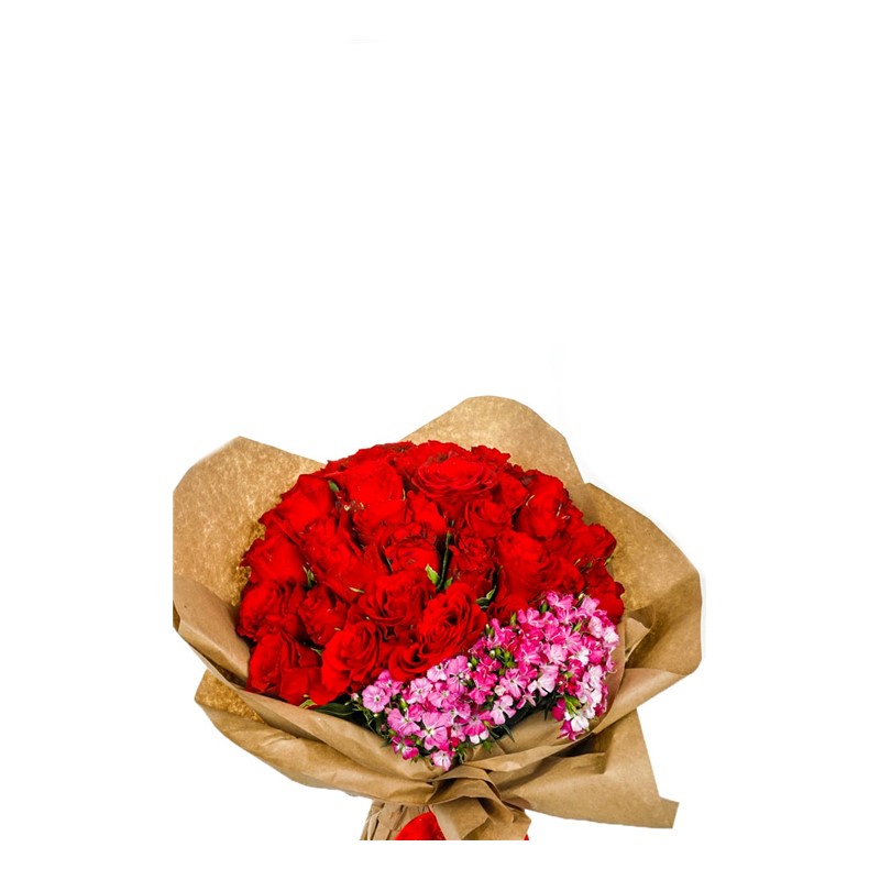 Fragrant 50 Red Roses Buketi