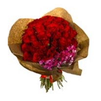 Fragrant 50 Red Roses Buketi