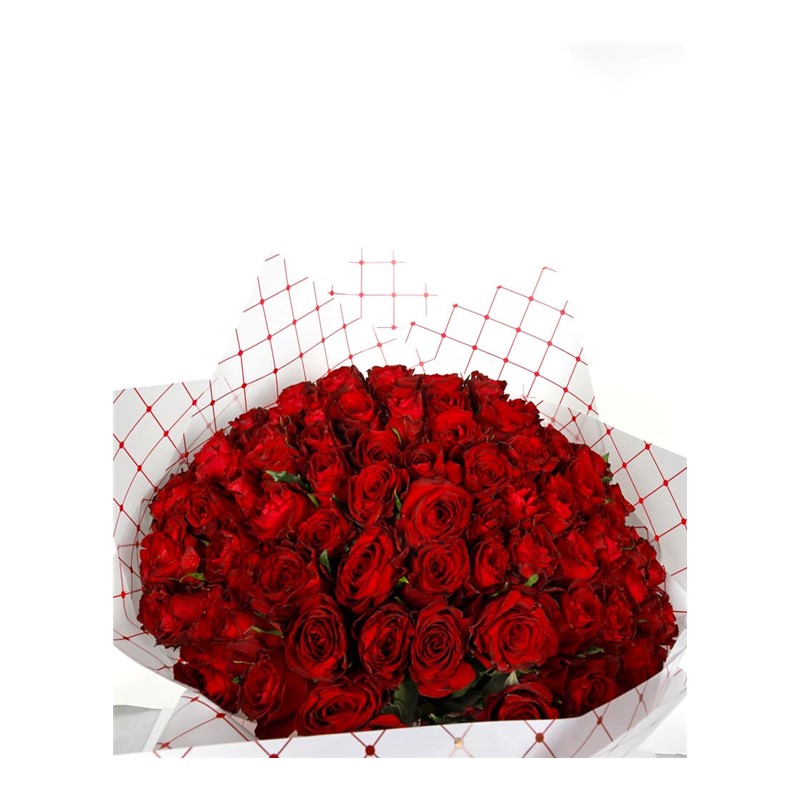 Premium 200 Kırmızı Gül Buketi