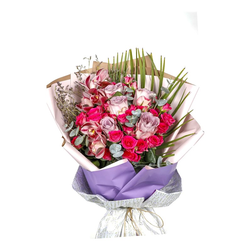 Amazing Mixed Roses Gül Buketi