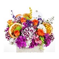 Marble Stone Seasonal Blossom