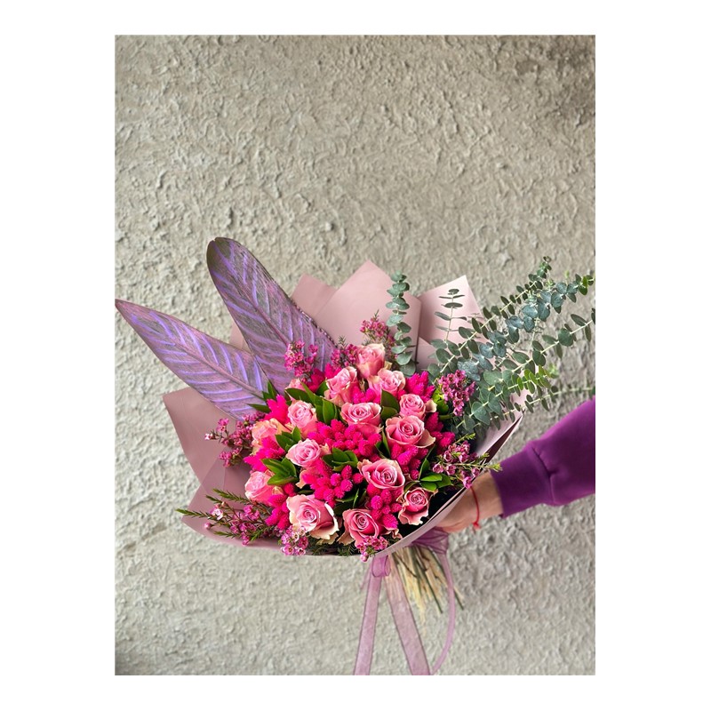 Pink Pattern Bouquet