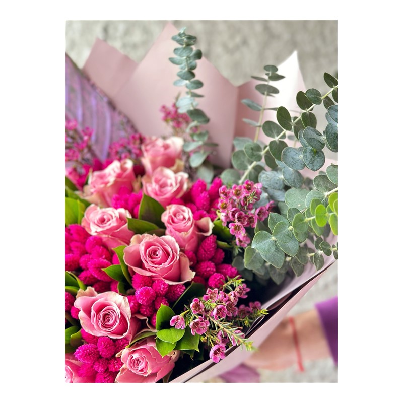 Pink Pattern Bouquet