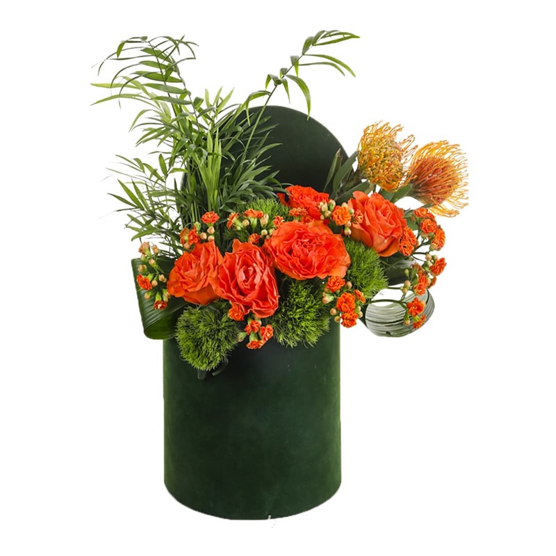 Green Box Of Orange