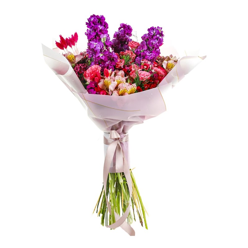 Purple Love Çiçek Buketi