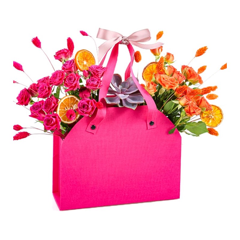 Double Rose Color Bag