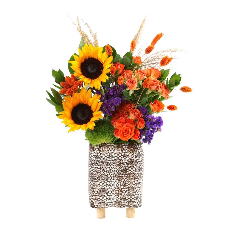 Purple And Orange Mix