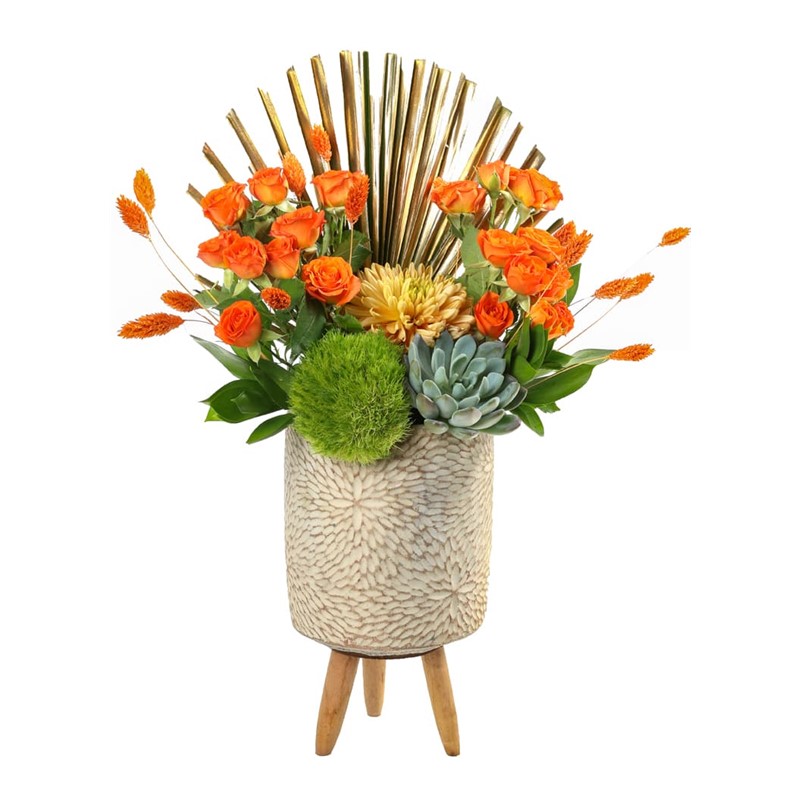 Gold Life Flower