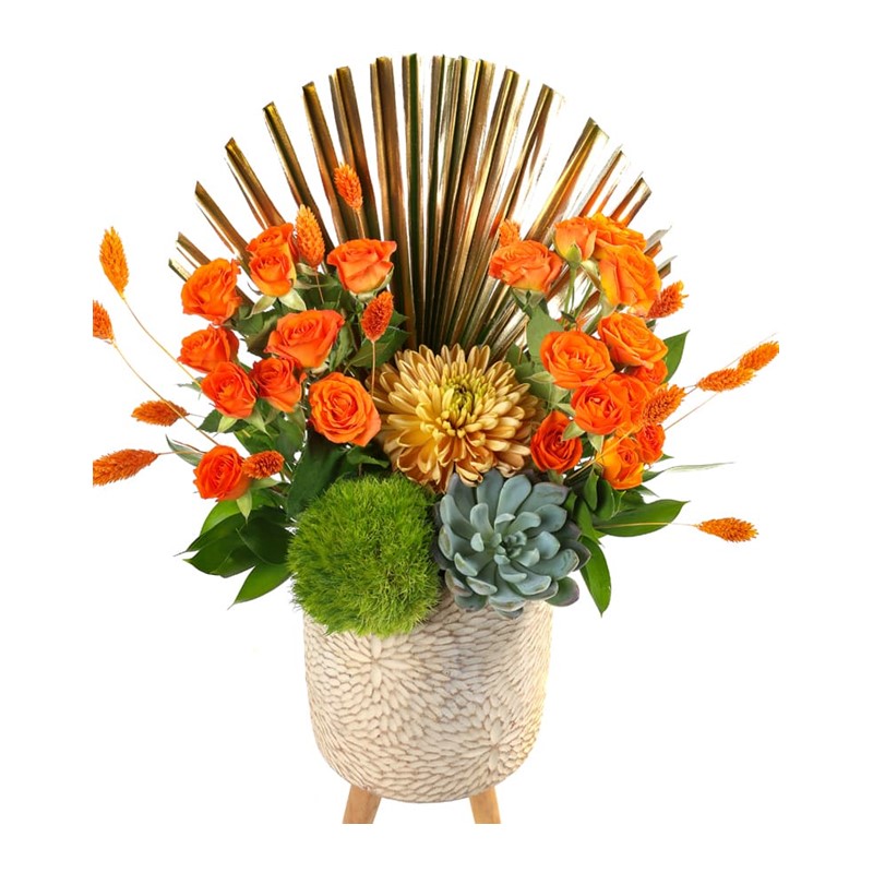 Gold Life Flower