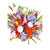 Luxury Flowers In Gold