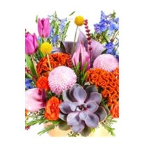 Luxury Flowers In Gold