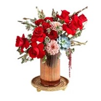 Salmon Red Roses