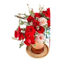 Salmon Red Roses