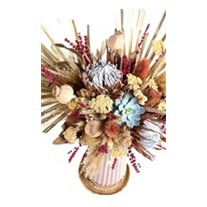 Luxury Salmon Dried Flower
