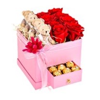 Red Love Teddy