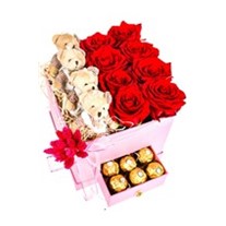 Red Love Teddy
