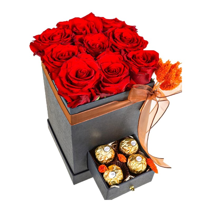 Red Rose İn Black Box