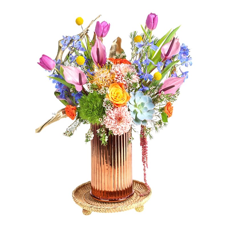 Luxury Flowers In Copper