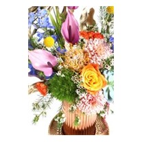 Luxury Flowers In Copper