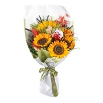 Five Sunflowers Ayçiçeği Buketi