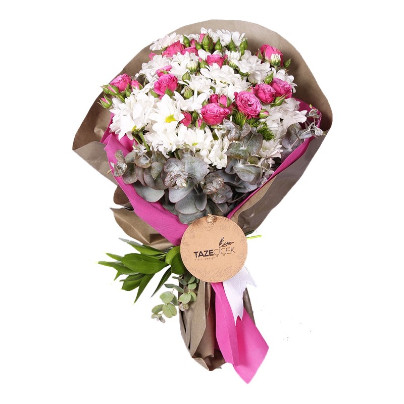 Gaia Daisies Çiçek Buketi