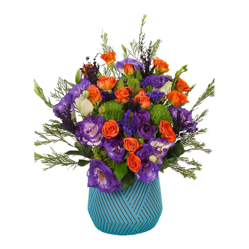Purple And Orange Mood