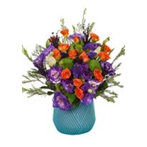Purple And Orange Mood