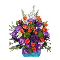 Purple And Orange Mood