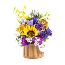 Purple Love Sun Arrangement