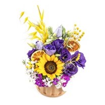 Purple Love Sun Arrangement