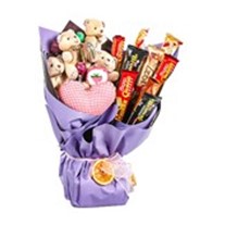 Teddy Bear And Chocolate Package