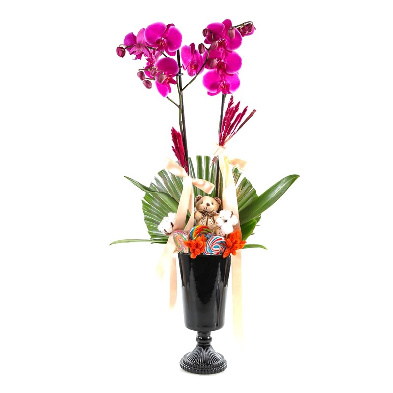 Stylish Black Vase