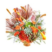 Luxury Orange Vase