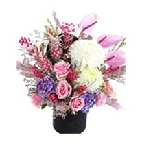 Luxury Black Box Of Pink