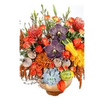 Mini Pumpkin Gold Vase
