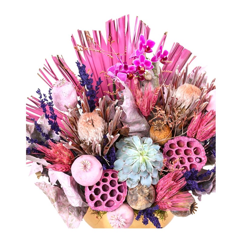 Pink Dry Flower