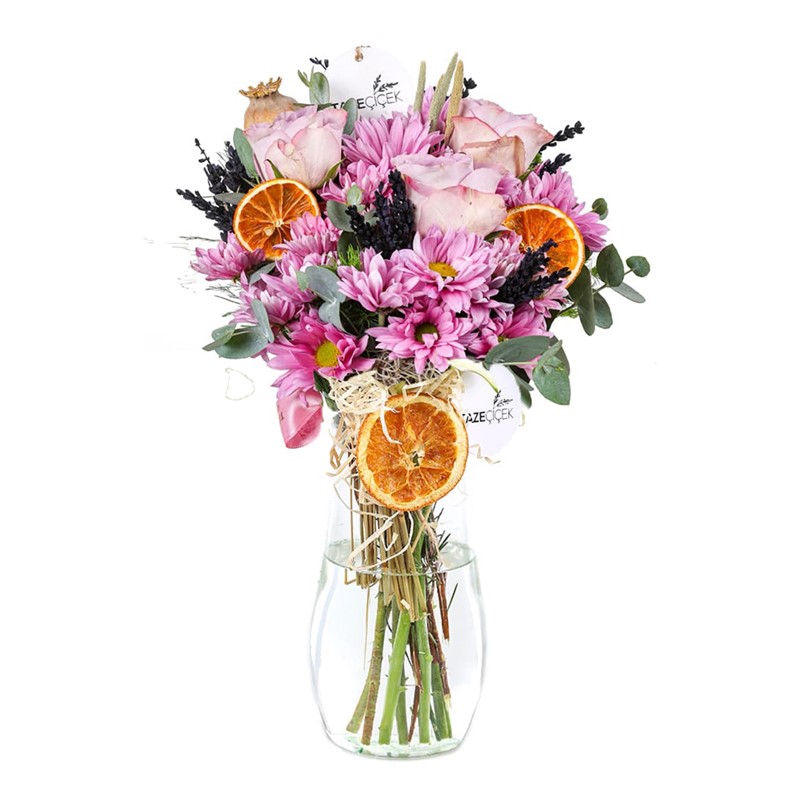 Velvet Pink Whisper Çiçek Aranjmanı