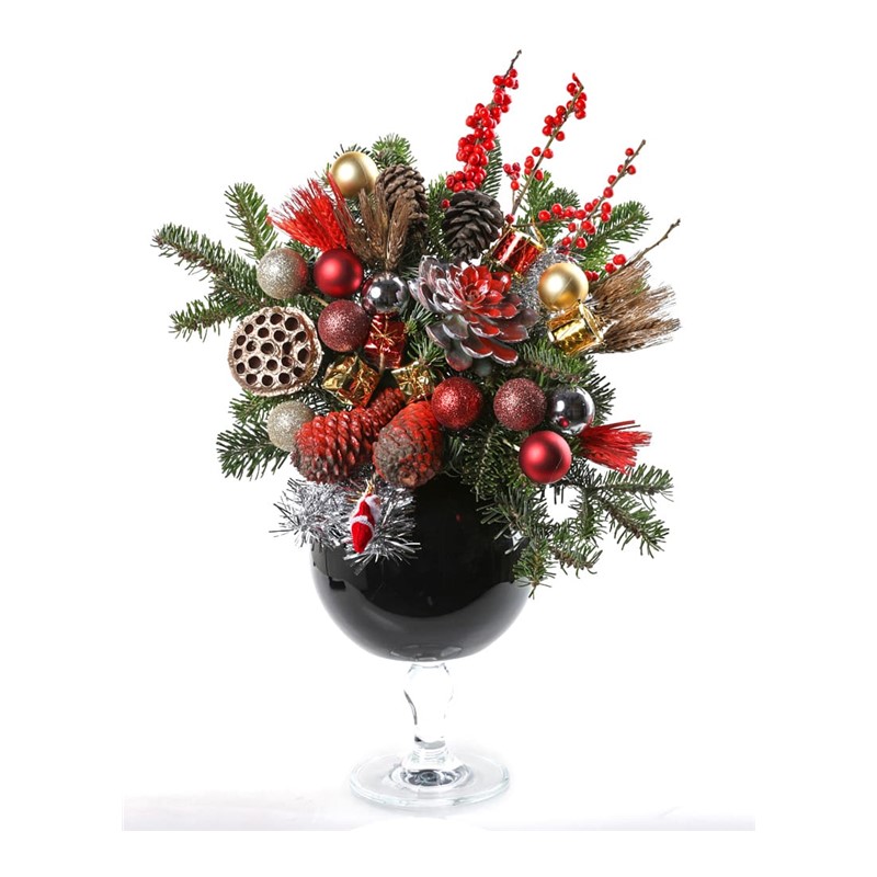 New Year In Black Bowl