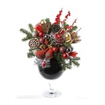 New Year In Black Bowl