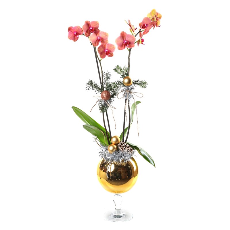 New Year Gold Vase