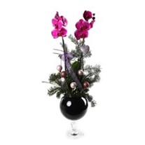Purple New Year Concept