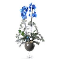 Blue New Year Decor