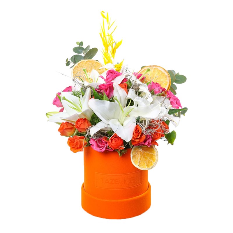 Fire Flower Arrangement