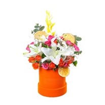 Fire Flower Arrangement