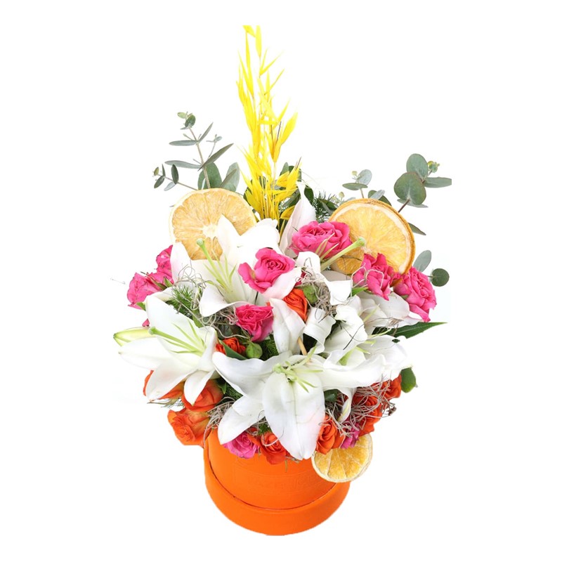 Fire Flower Arrangement